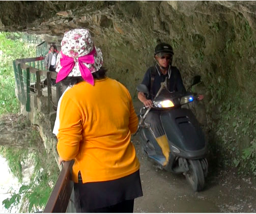 What’s that Motor Scooter Doing on a National Park Trail?!