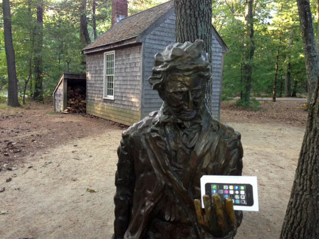 Would Henry David Thoreau have “Scored” an iPhone 5s?